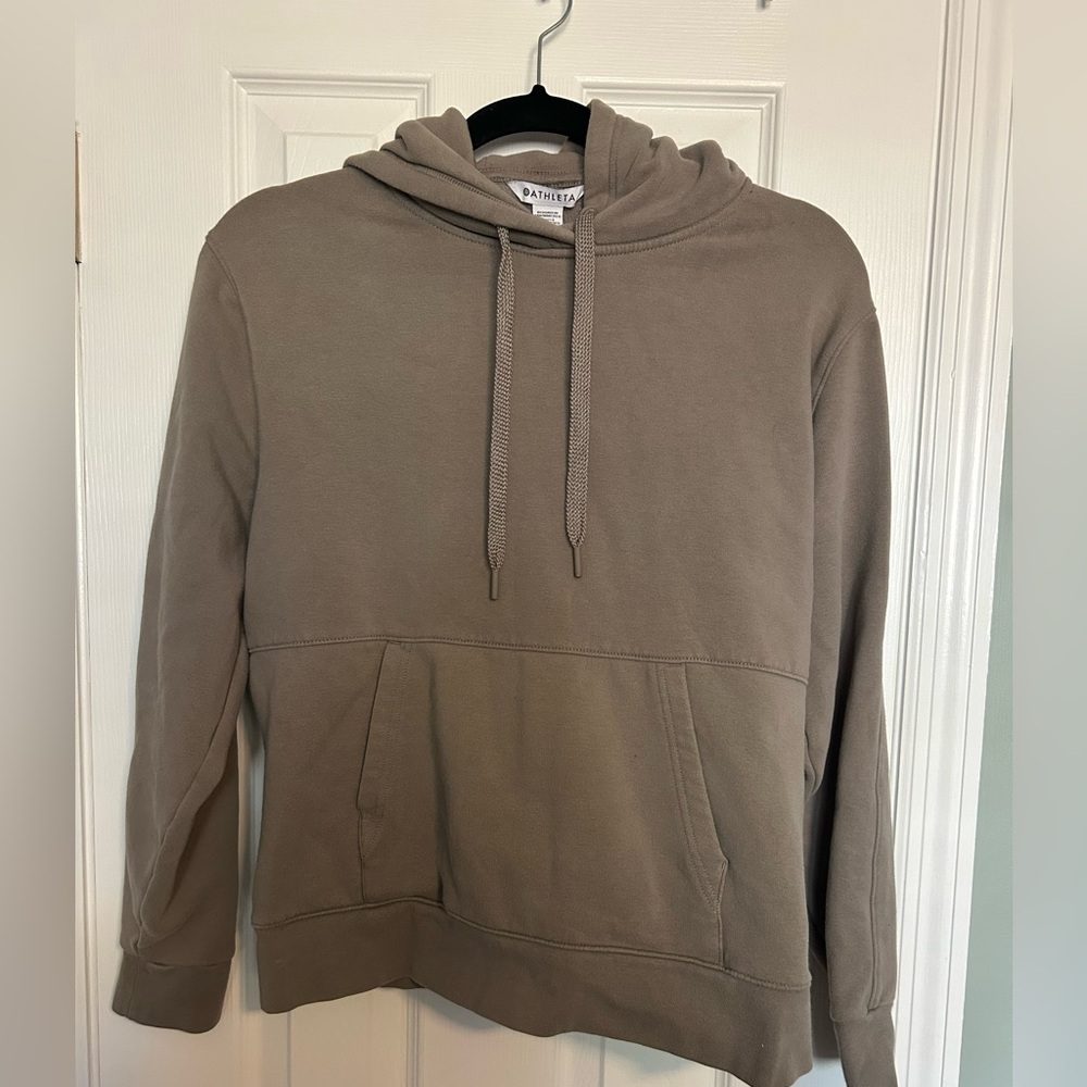 Athleta Tan Hoodie- Perfect condition